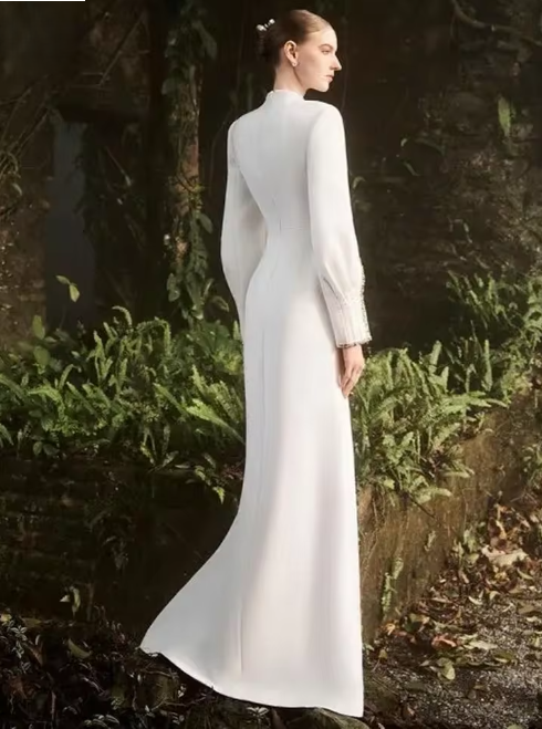 فستان ماكسي طويل للنساء من هاي ستريت