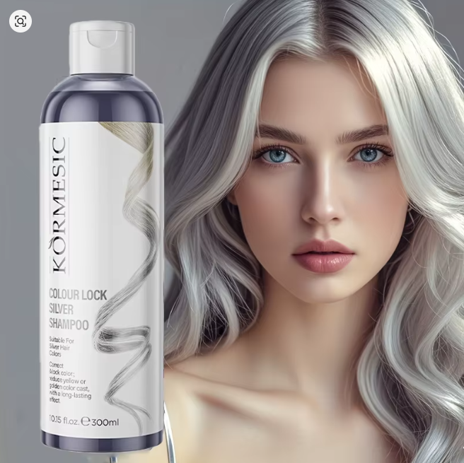شامبو يجعل الشعر لونه فضي - Image 2