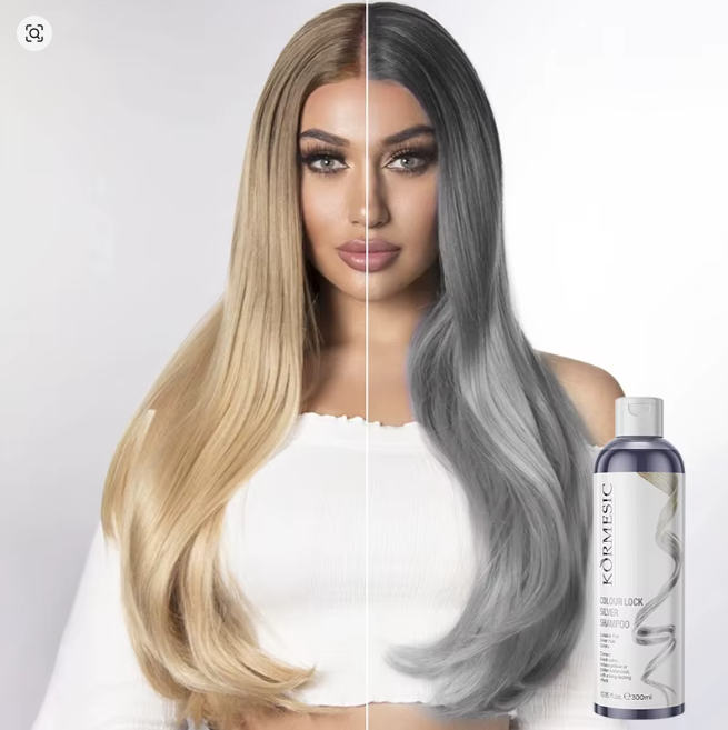 شامبو يجعل الشعر لونه فضي - Image 4