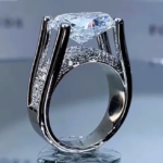 خاتم الخطوبة للنساء 925 فضة من Wosikate