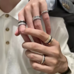 خاتم فضة عيار 925 للنساء