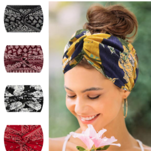 توسيع 18 سنتيمتر تمتد المطبوعة الرياضة العصابة عقال الحجاب هيرباند الشعر التعادل إكسسوارات الشعر