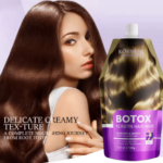 قناع الشعر بالكيراتين السحري 5 ثانية لإصلاح الشعر المجعد