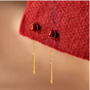 WANTME أقراط فضيةمن