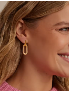 أقراط سيفيري الذهبية للنساء