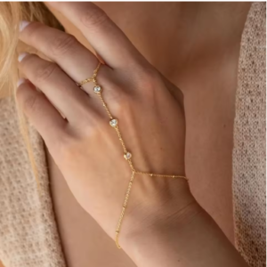 أساور مطلية بالذهب للنساء أساور فضية