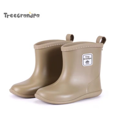 أحذية المطر المطاطية للأطفال الأولاد والبنات